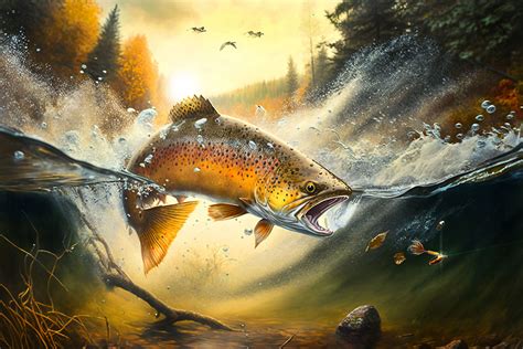 fish artist|Brown Trout .